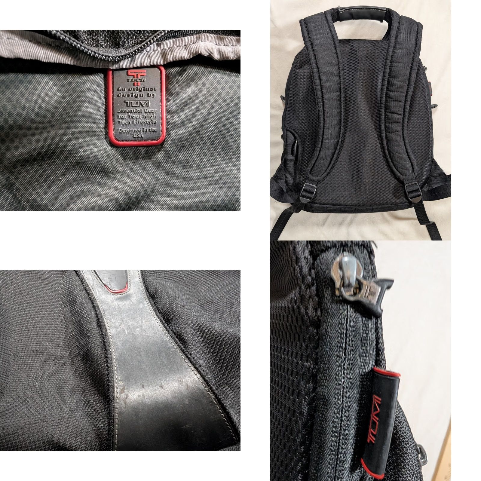 Tumi Tumi Backpack Rucksack 5516 Black Unisex Adults Nylon Bag 16in 13in 7.5in Expandable Gusset Size ONE SIZE - 8 Thumbnail