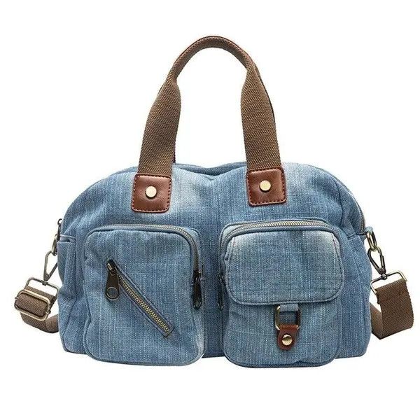 Other Casual Tote Bag Light Blue Denim Size ONE SIZE - 1 Thumbnail