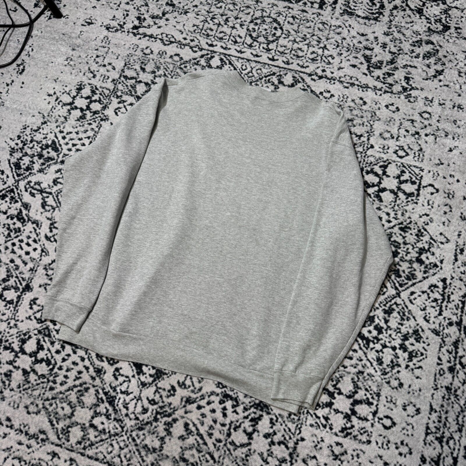 Fruit Of The Loom × Vintage Vintage Gray Cotton Crewneck Size XL Fruit Of The Loom Size US XL / EU 56 / 4 - 12 Thumbnail