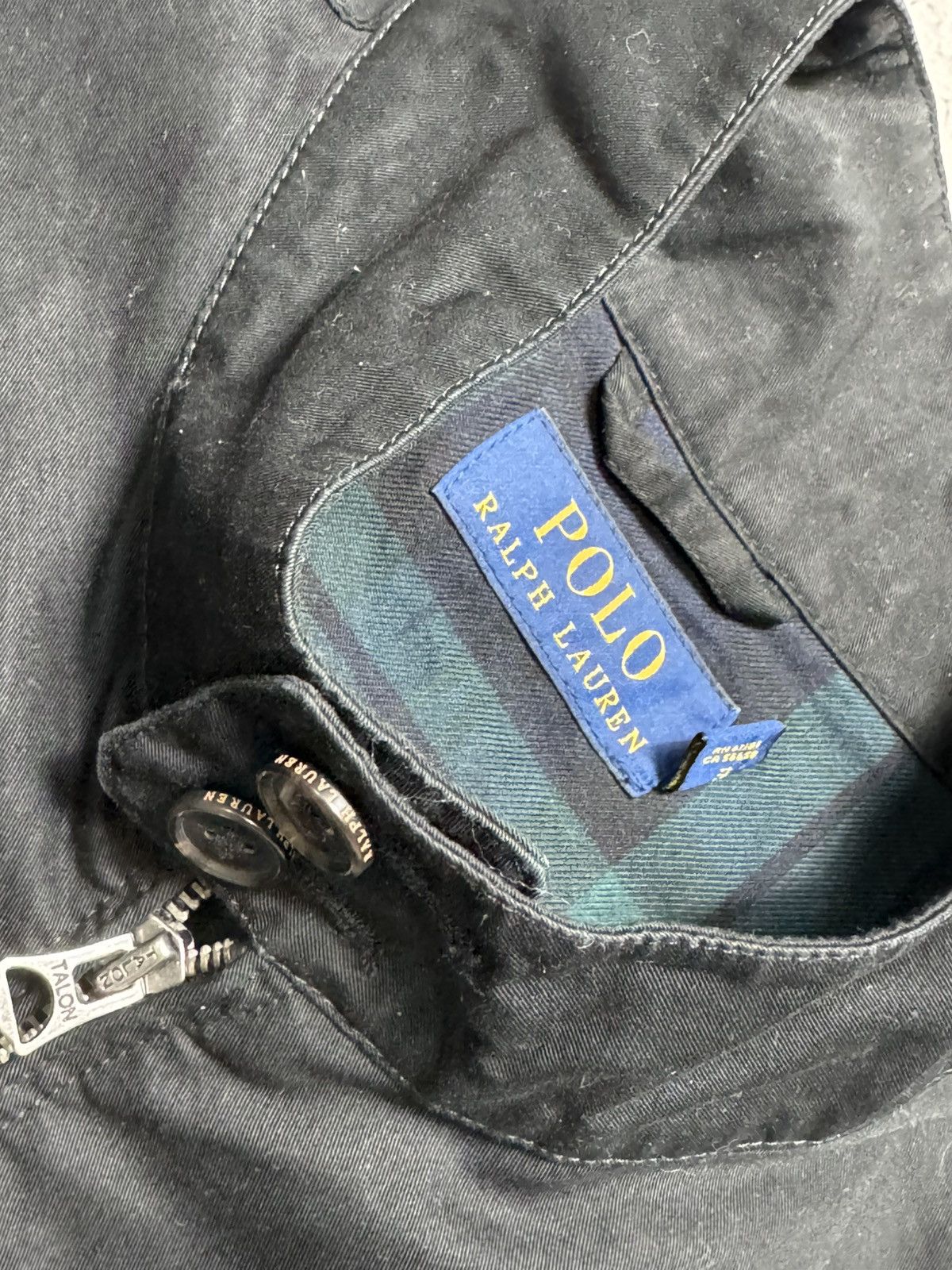Polo Ralph Lauren Polo Ralph Lauren Vintage Bomber Jacket Hype Casual Black Size US M / EU 48-50 / 2 - 7 Thumbnail