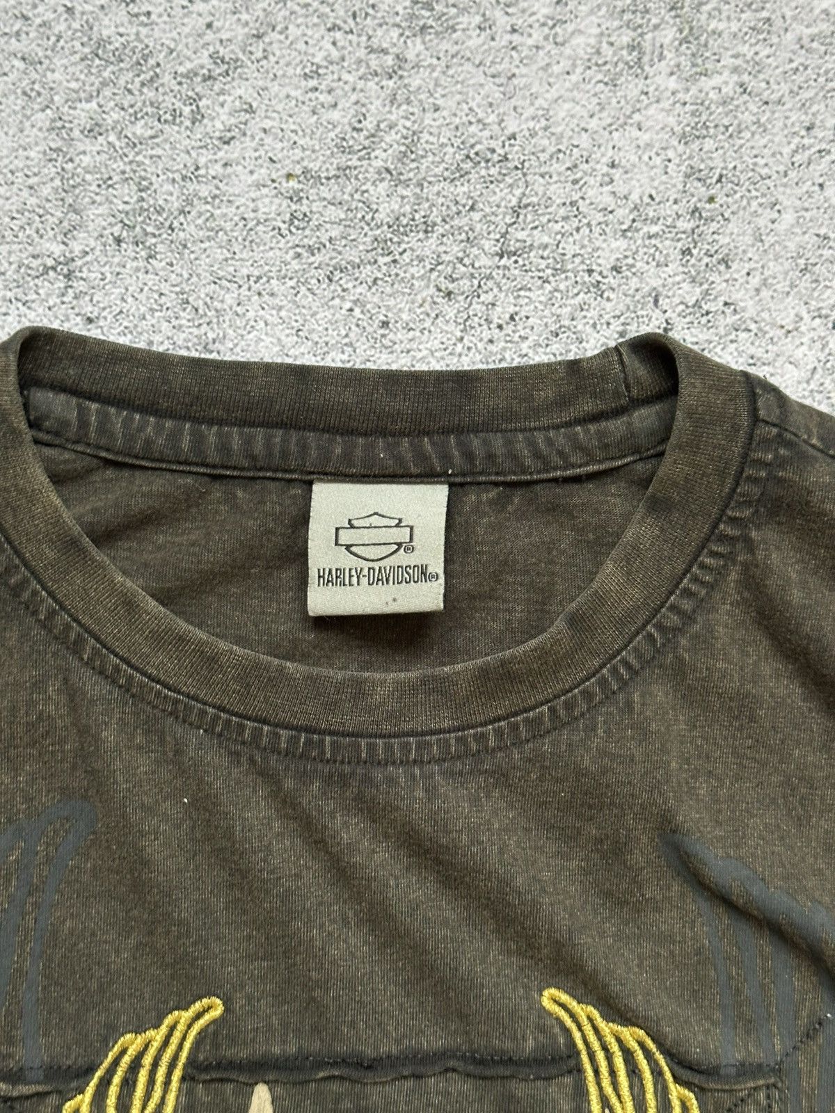 Harley Davidson Vintage Harley Davidson Long Sleeve Centre Logo Size US L / EU 52-54 / 3 - 7 Thumbnail