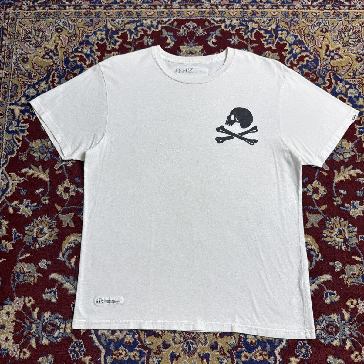 Neighborhood NHIZ Neighborhood Izzue Skull logo Tee y2k Japanese brand Size US L / EU 52-54 / 3 - 1 Thumbnail