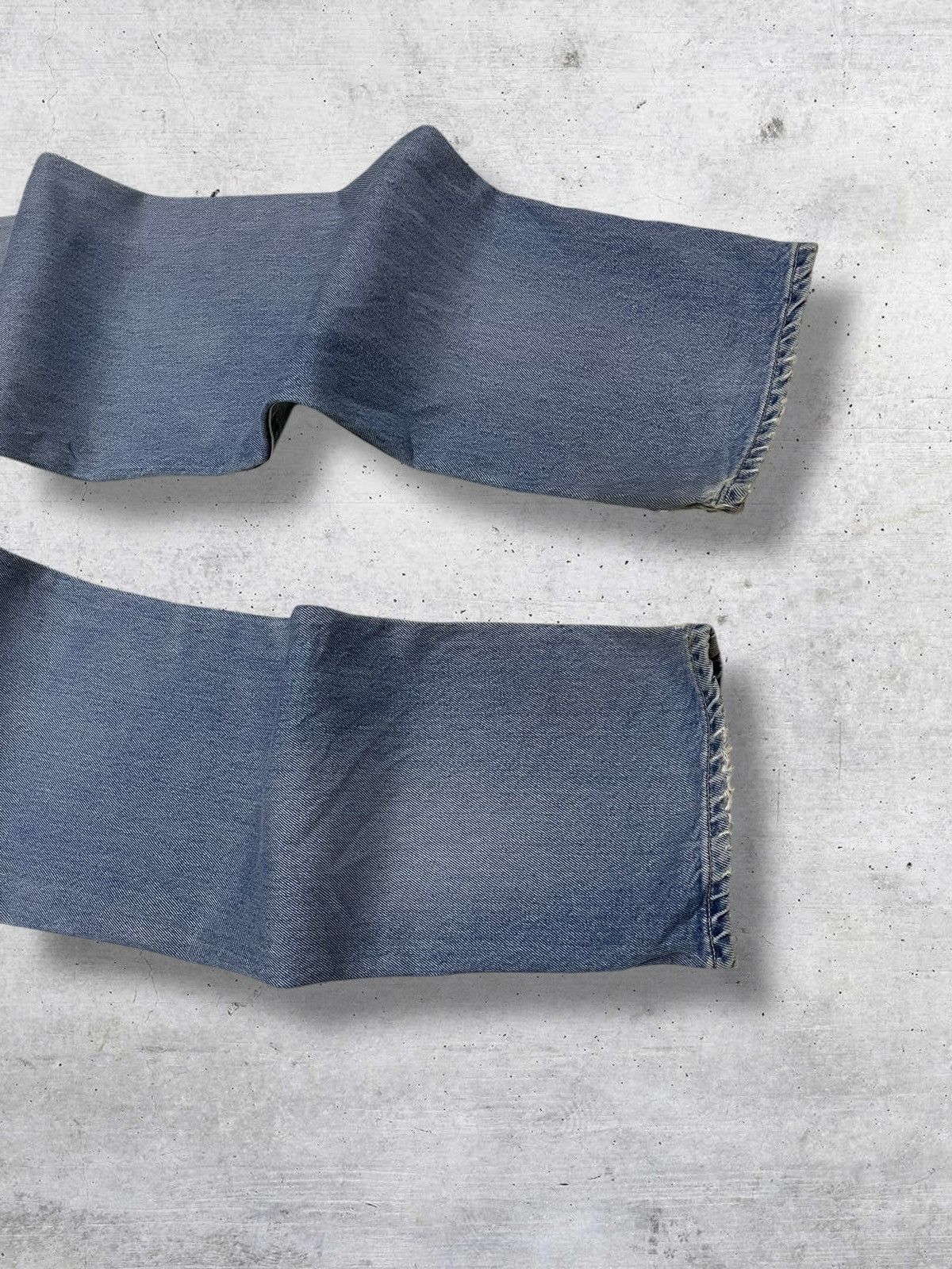 Edwin VINTAGE EDWIN DESIGNER 90S OG JAPAN BLUEWASHED DISTRESSED Size US 29 - 13 Thumbnail