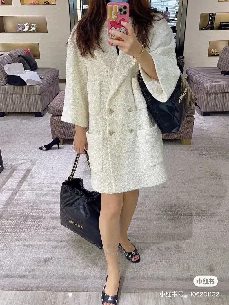 Chanel Chanel White four-pocket coat Size XS / US 0-2 / IT 36-38 - 7 Thumbnail