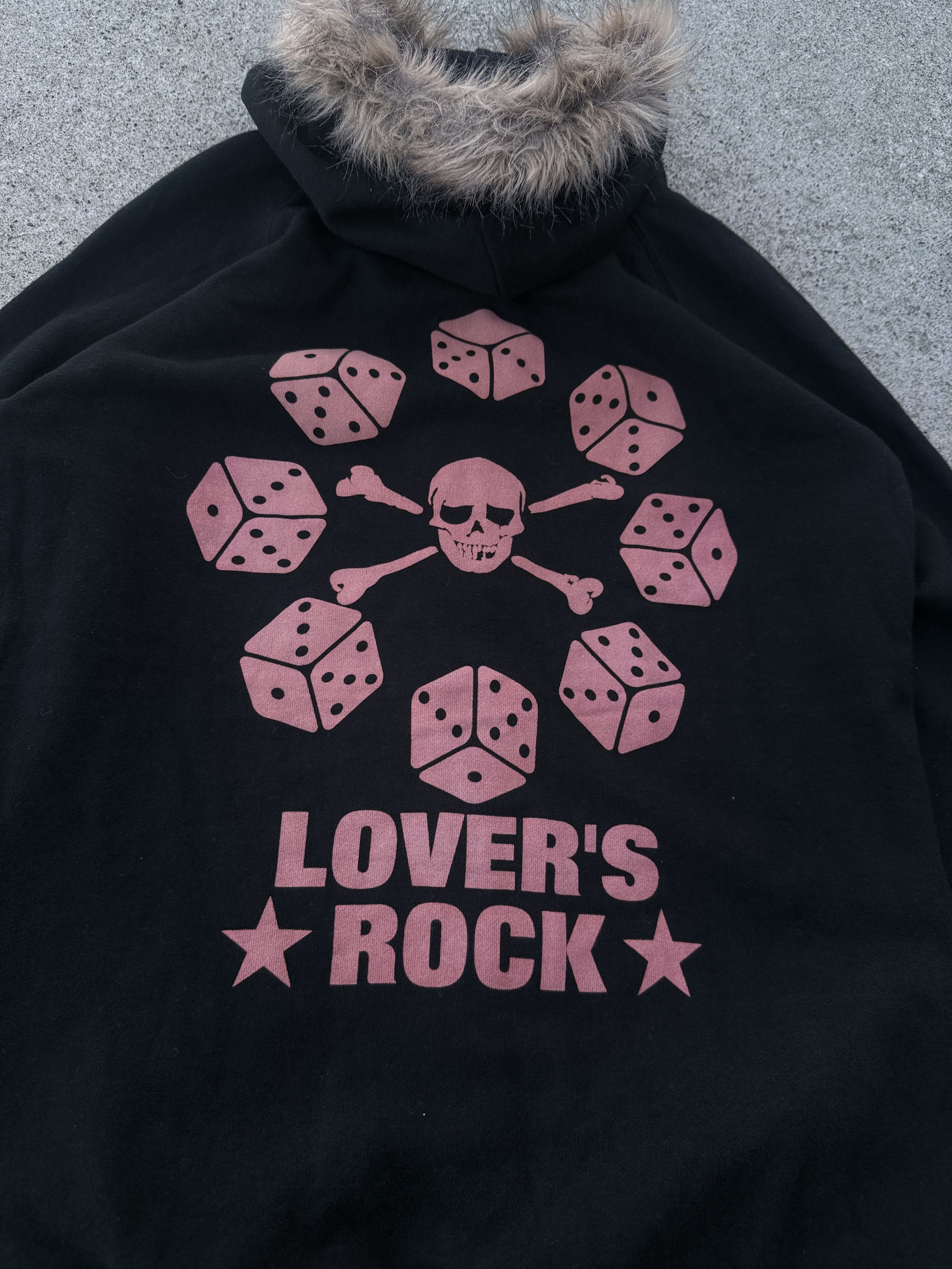 Super Lovers Super Lovers - Dice Punk Skull Fur Hoodie Size US M / EU 48-50 / 2 - 7 Thumbnail