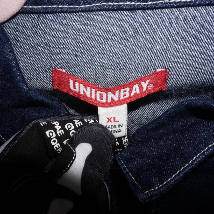 UNIONBAY XL - Vintage Y2K union Bay femme 2000s denim trucker jacket Size XL / US 12-14 / IT 48-50 - 3 Thumbnail