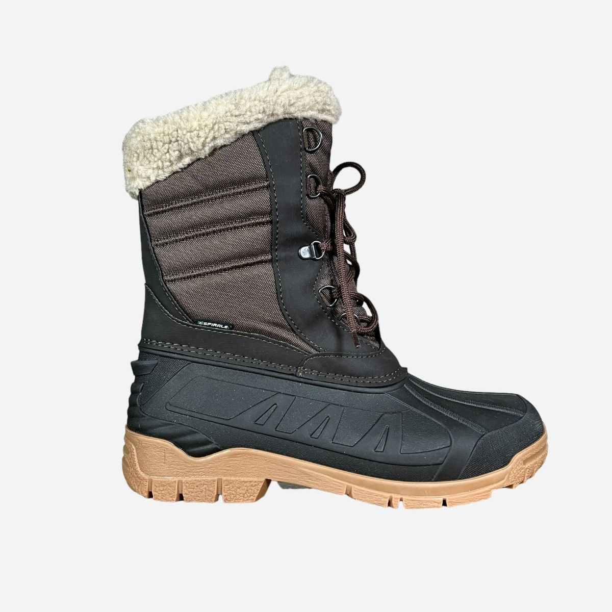 Other Spirale Brown Vegan Women’s Snow Lace Up Boots sz 10.5-11 Size US 11 / IT 41 - 3 Thumbnail