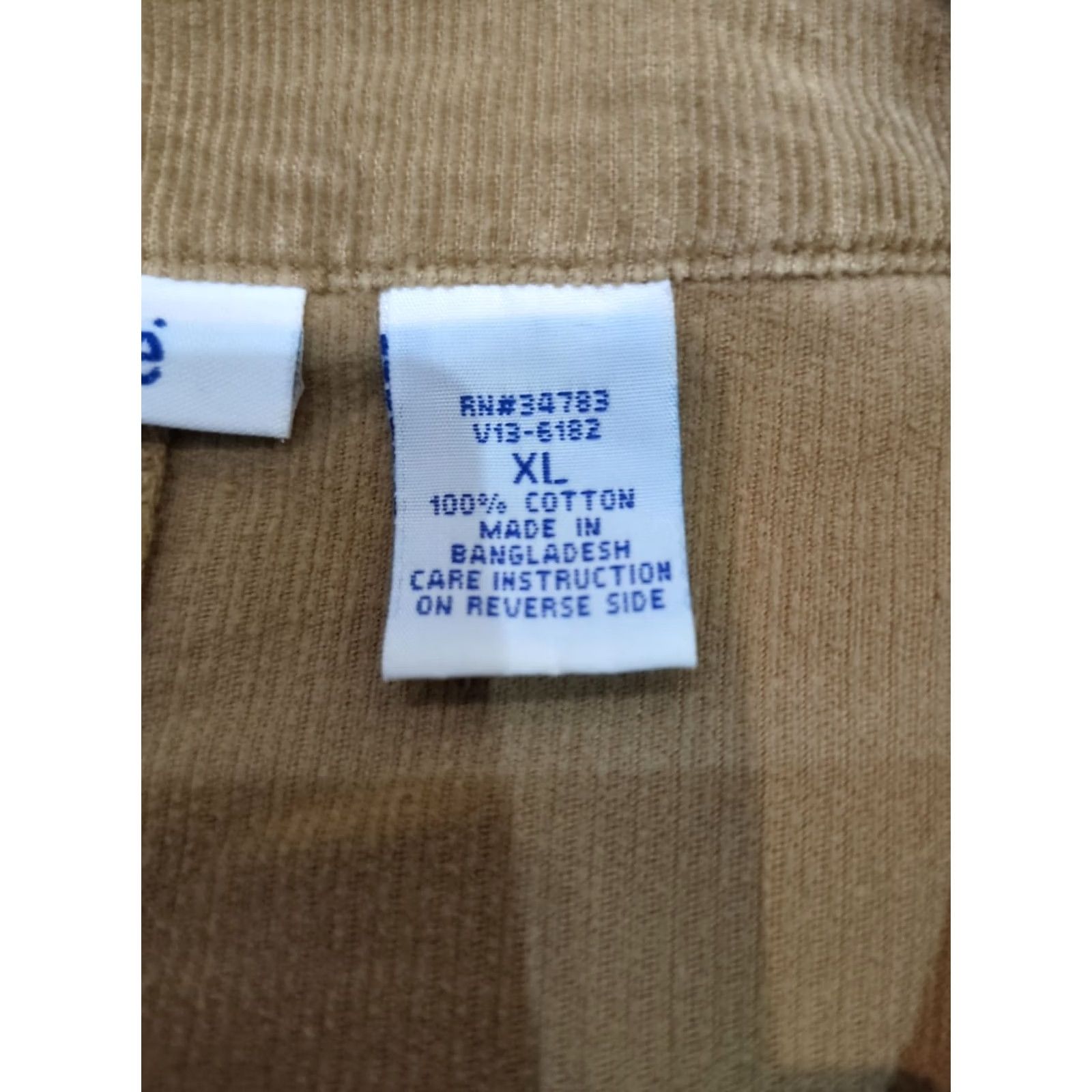 Lee Ms. Lee Corduroy Jacket Blazer Coat Women's XL Brown Long Sleeve Pockets Button Casual All Seasons Regular Jacket Size XL / US 12-14 / IT 48-50 - 6 Thumbnail
