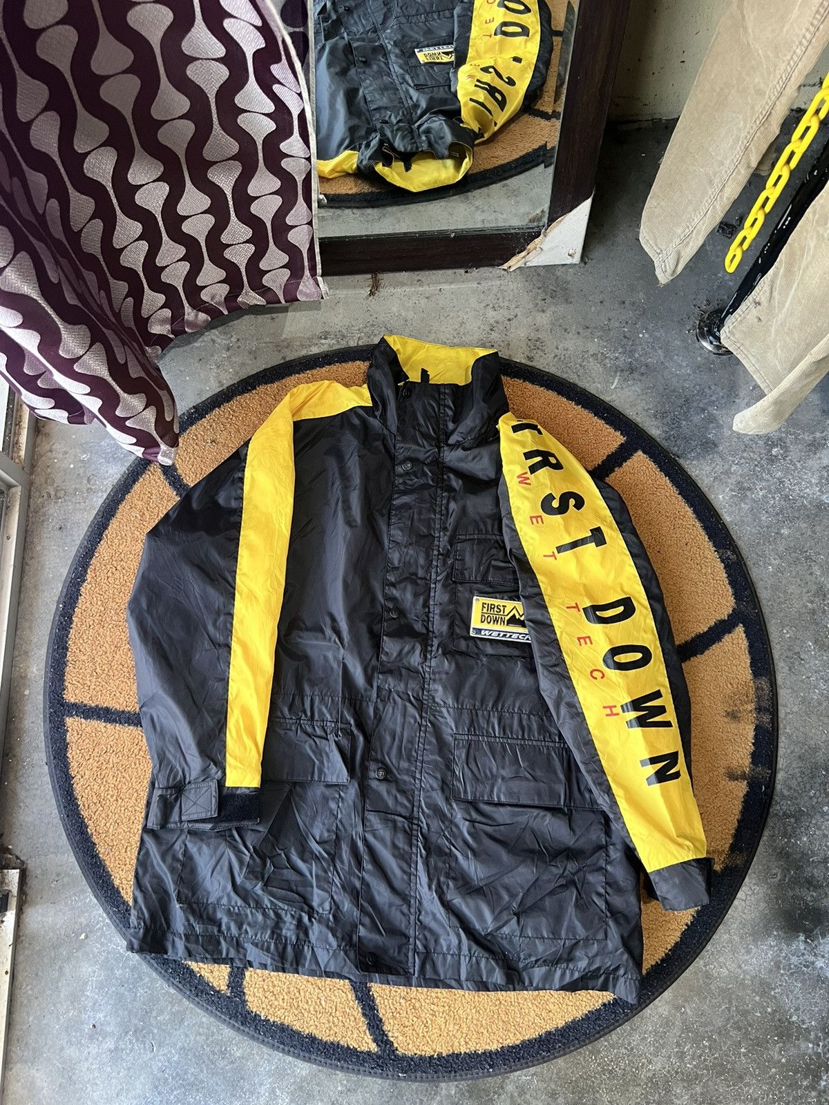 Other 🔥Vintage First Down Wettech Jacket Size US L / EU 52-54 / 3 - 1 Thumbnail