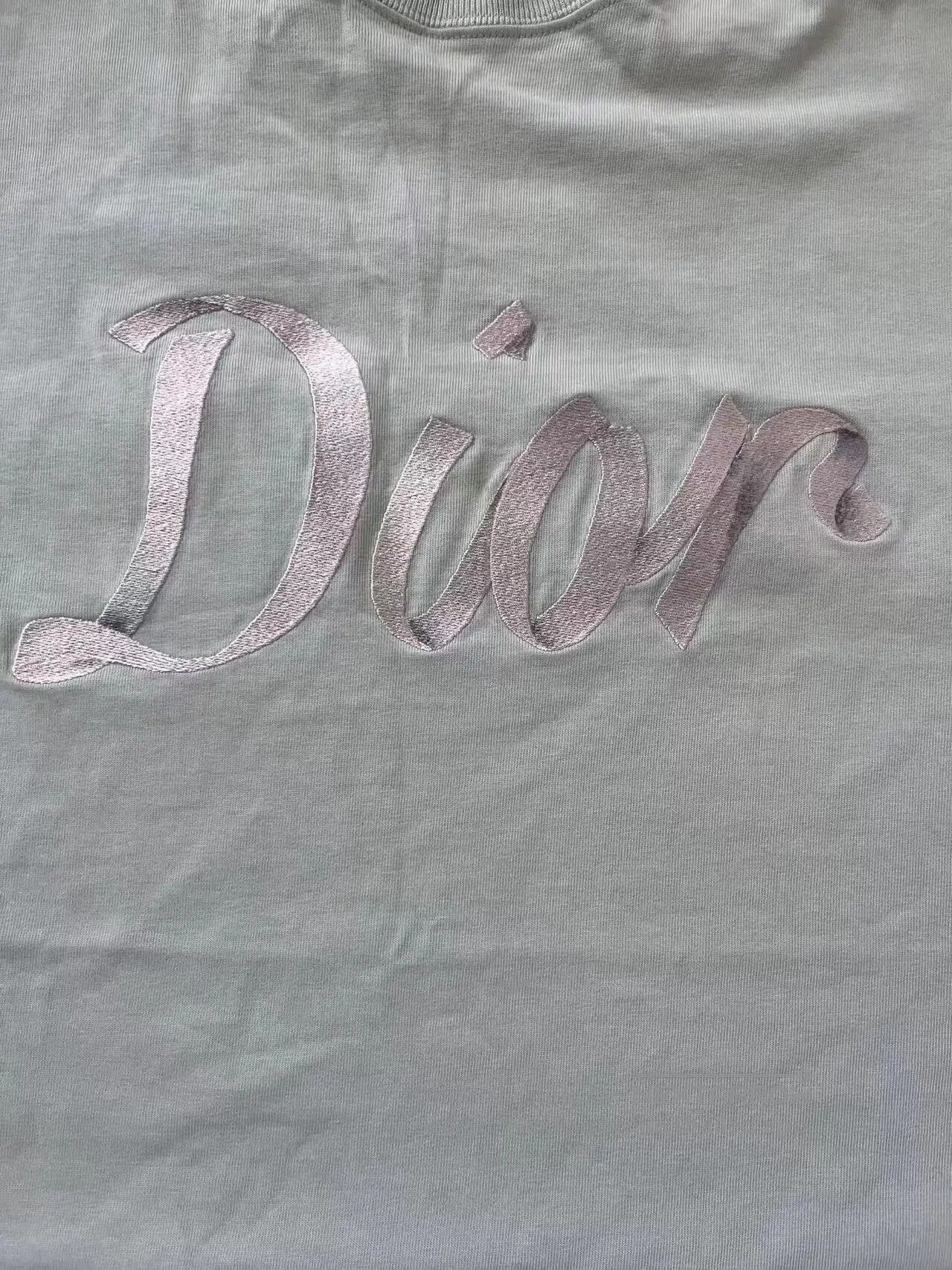 Dior DIOR Logo Stripe Short-Sleeve Men's T-Shirt. Size US L / EU 52-54 / 3 - 3 Thumbnail