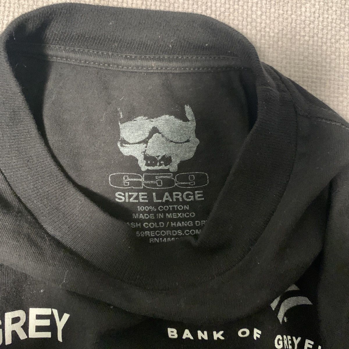 G59 Records Grey Day 2024 Tour Shirt , Suicdeboys Size US XL / EU 56 / 4 - 4 Thumbnail