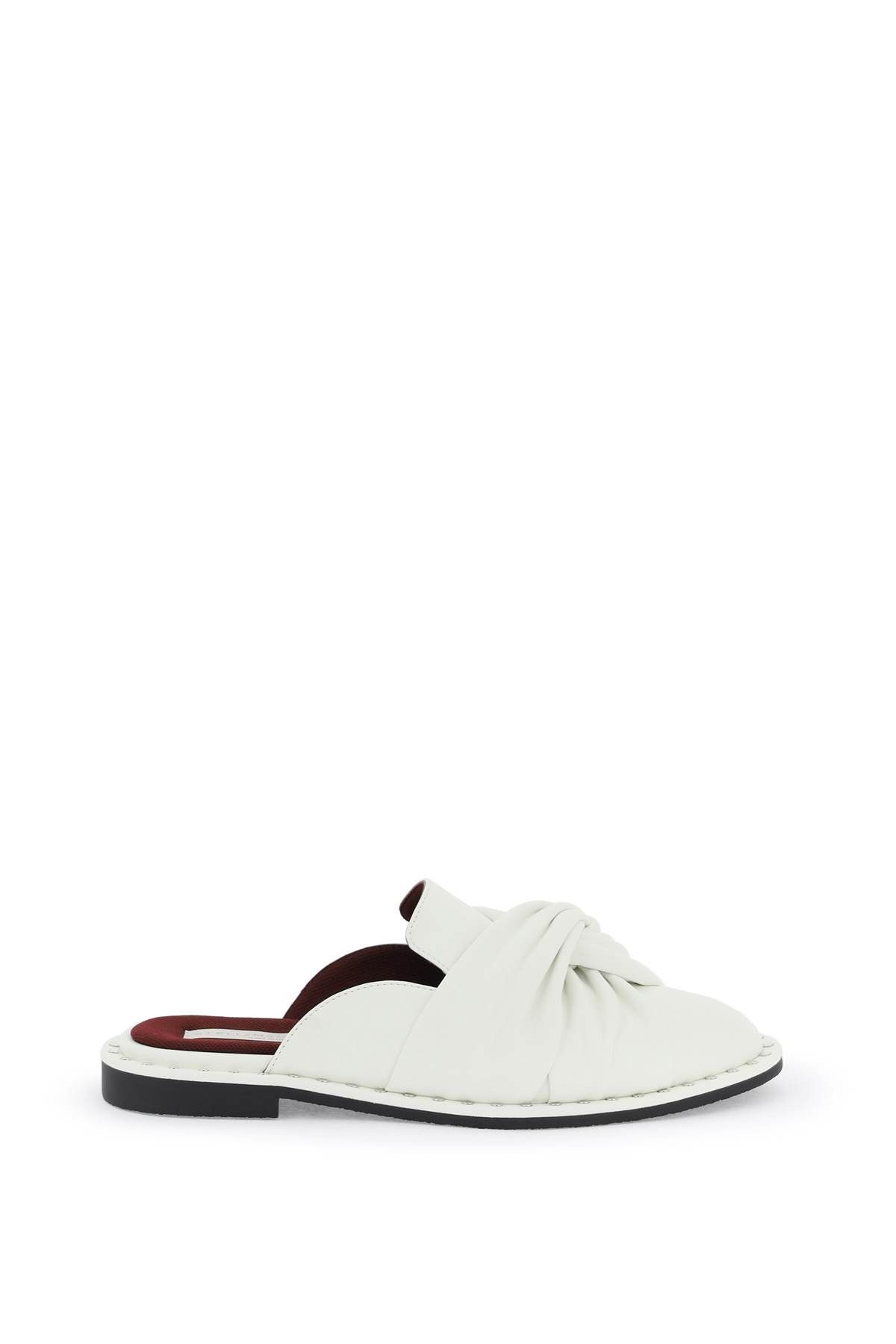 image of Stella Mccartney Crossed-Strap Mule Shoess Shoes in White, Women's (Size 7)