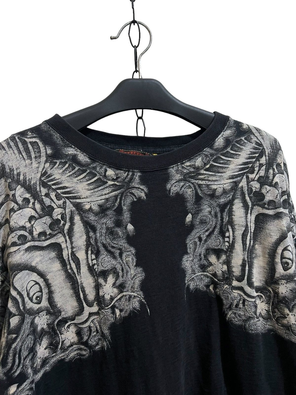 If Six Was Nine × Japanese Brand Vintage satori art sukajan koi long slevee tee Size US XL / EU 56 / 4 - 5 Thumbnail