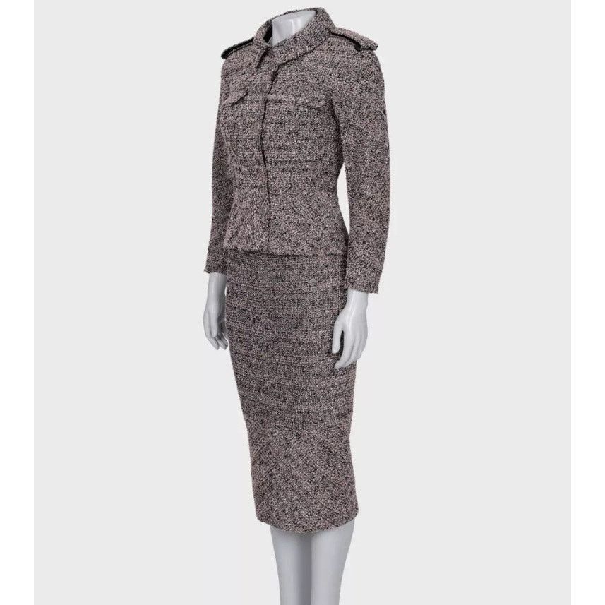 Chanel Chanel 2016 Bouclé Wool Skirt Jacket Suit FR38 Size XS / US 0-2 / IT 36-38 - 2 Thumbnail