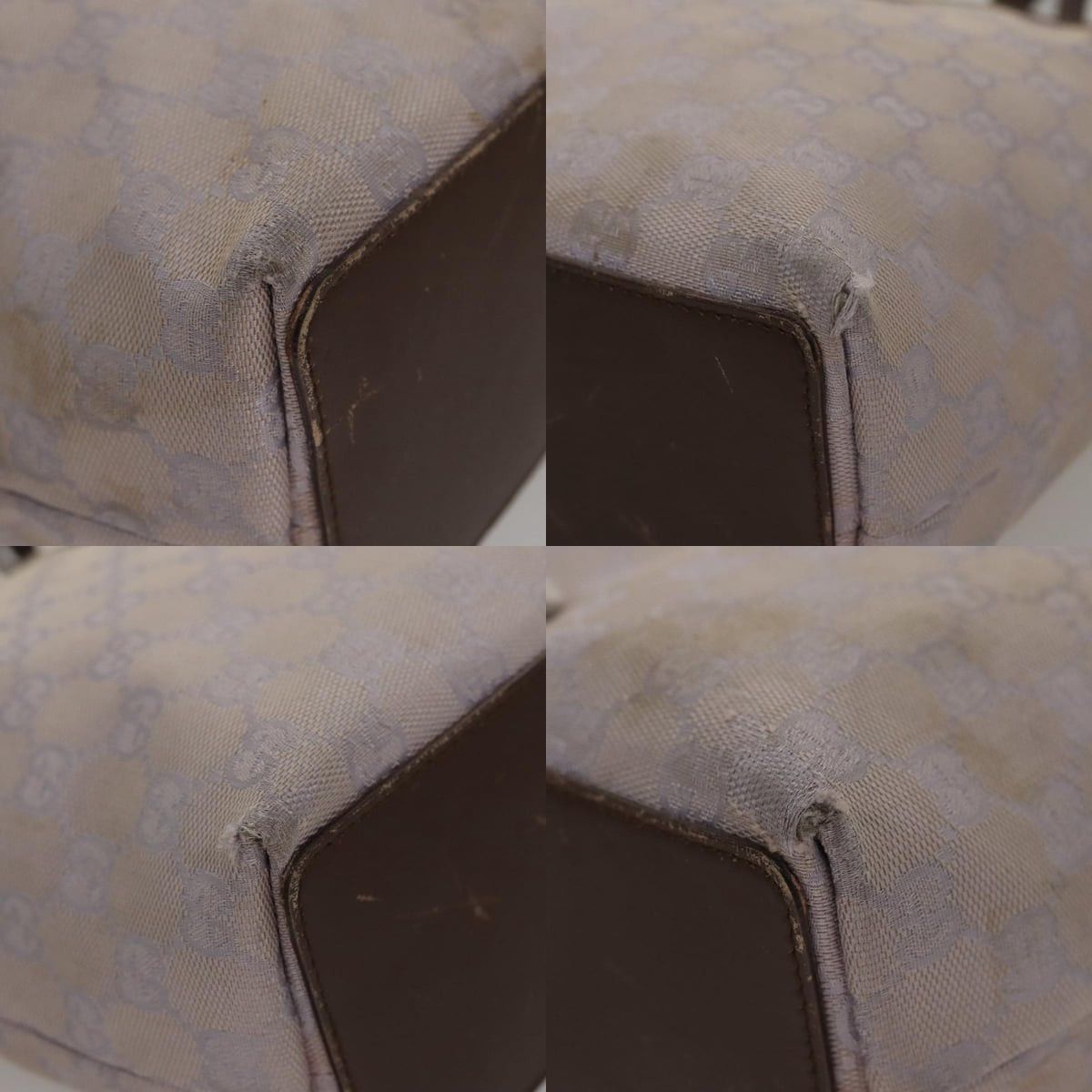 Gucci GUCCI GG Canvas Tote Bag Purple Size ONE SIZE - 10 Thumbnail