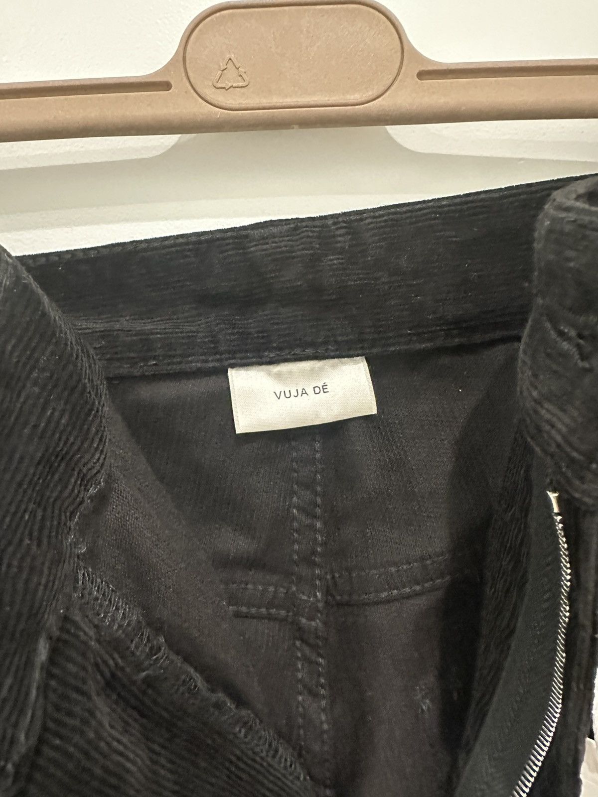 Vuja De Liam Misdirected Corduroy Jeans In Black Size US 31 - 6 Thumbnail