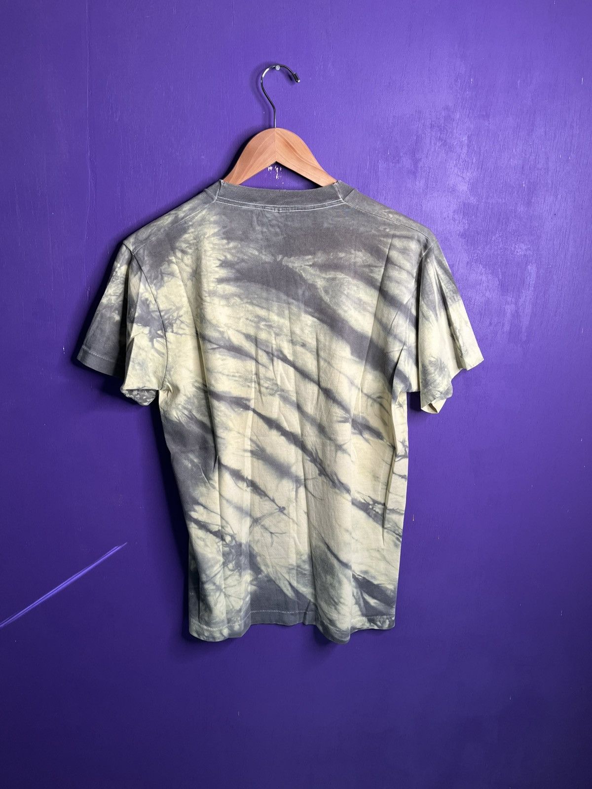 Band Tees × Vintage Vintage 80s Jim Morrison the doors tie dye t-shirt Size US M / EU 48-50 / 2 - 2 Thumbnail