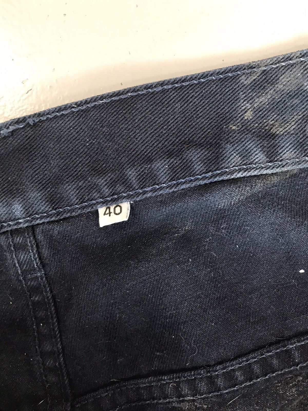 Tommy Hilfiger × Vintage Vintage tummy Hilfiger big pocket SpellOut denim jort Size US 39 - 7 Thumbnail