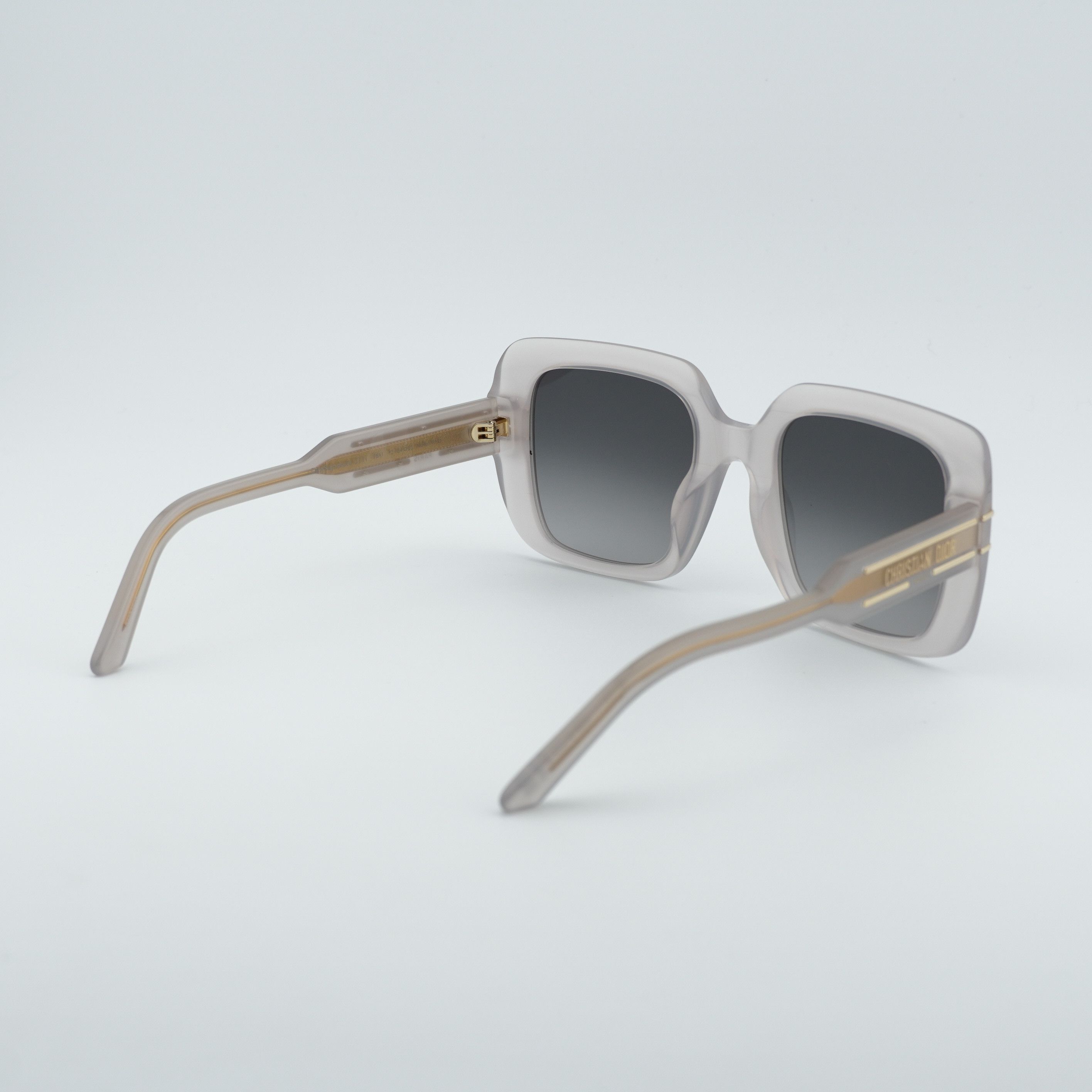 Dior Dior DIORSIGNATURE S11F 78A1 Sunglasses Brown Square Frame Size ONE SIZE - 6 Thumbnail