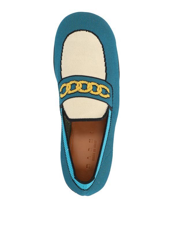 Marni o1y1025 Loafers in Multicolor Size US 7 / IT 37 - 3 Thumbnail