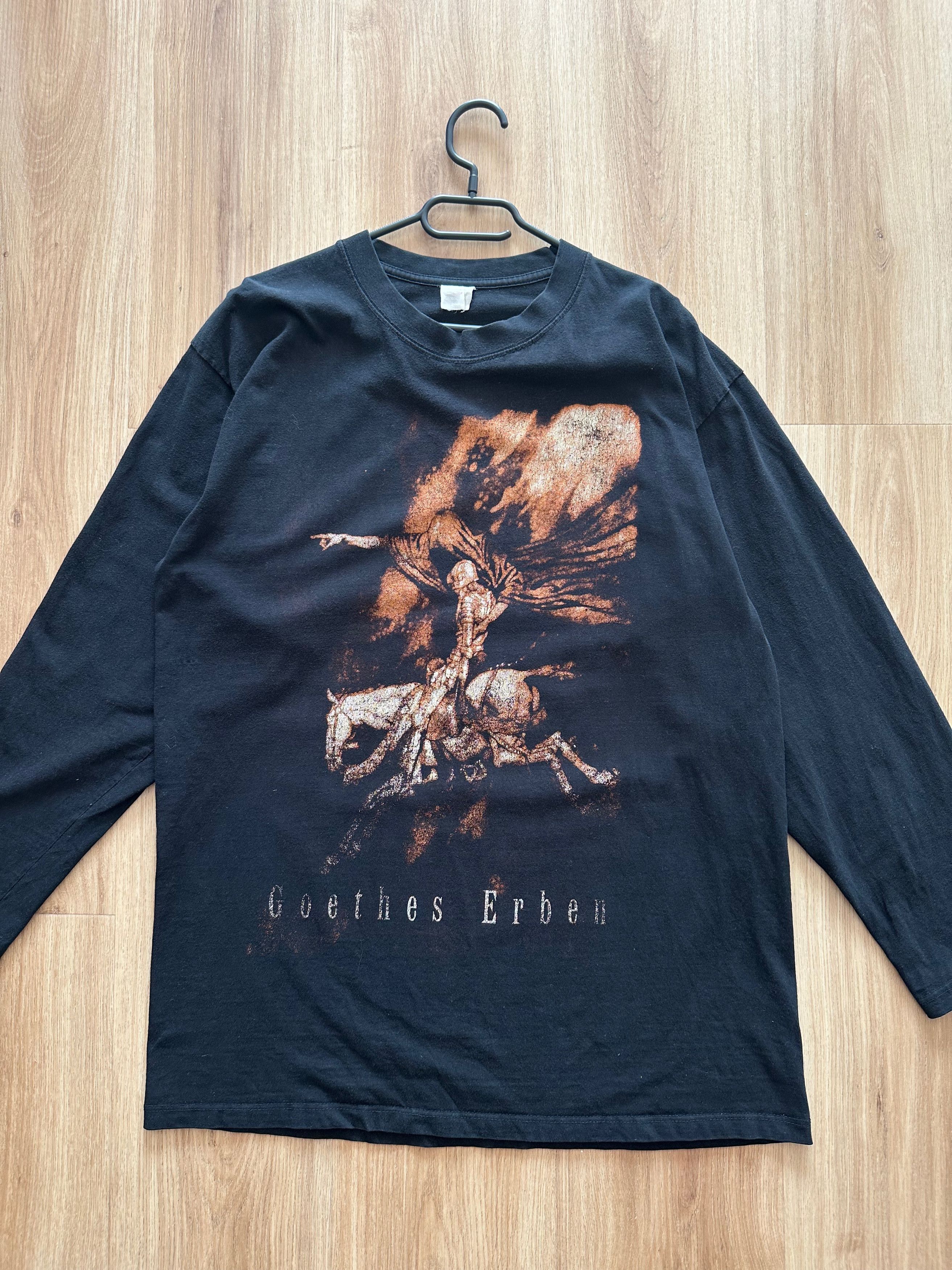 Band Tees RARE! Goethes Erben Band rock t shirt tee long sleeve Size US L / EU 52-54 / 3 - 2 Thumbnail