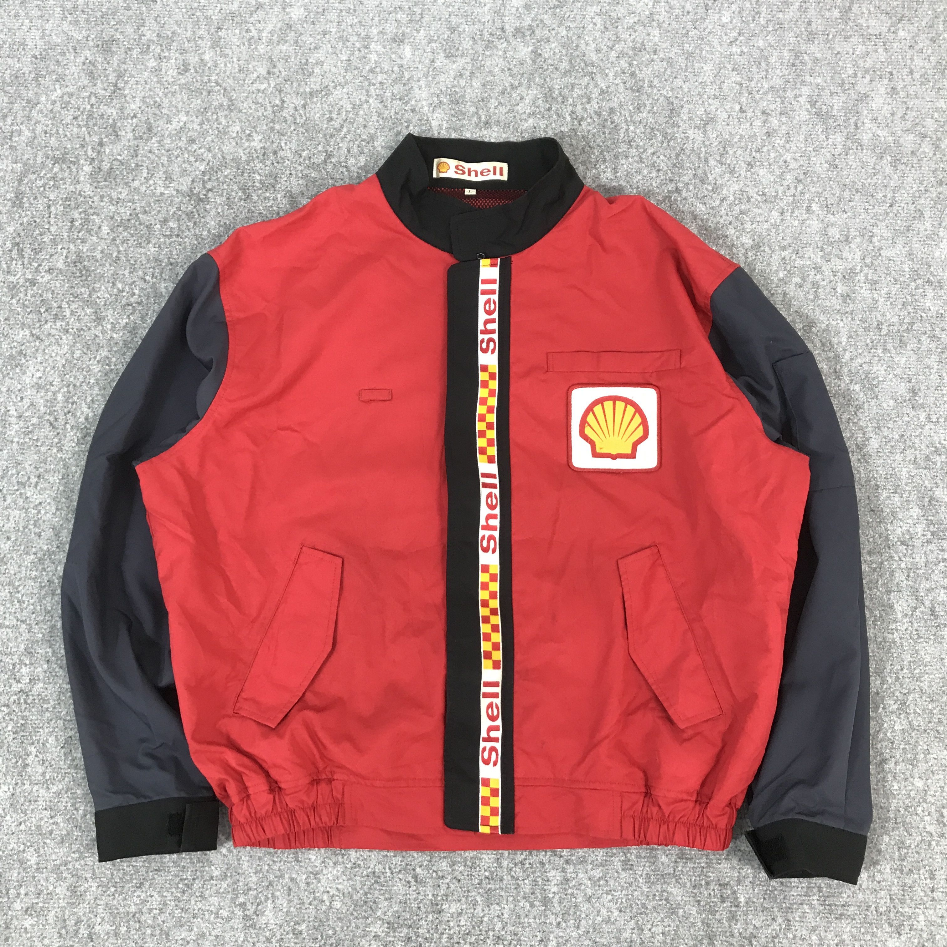 Gear for Sports VTG SHELL HELIX OIL RACING JAPAN JACKET Size US L / EU 52-54 / 3 - 1 Thumbnail
