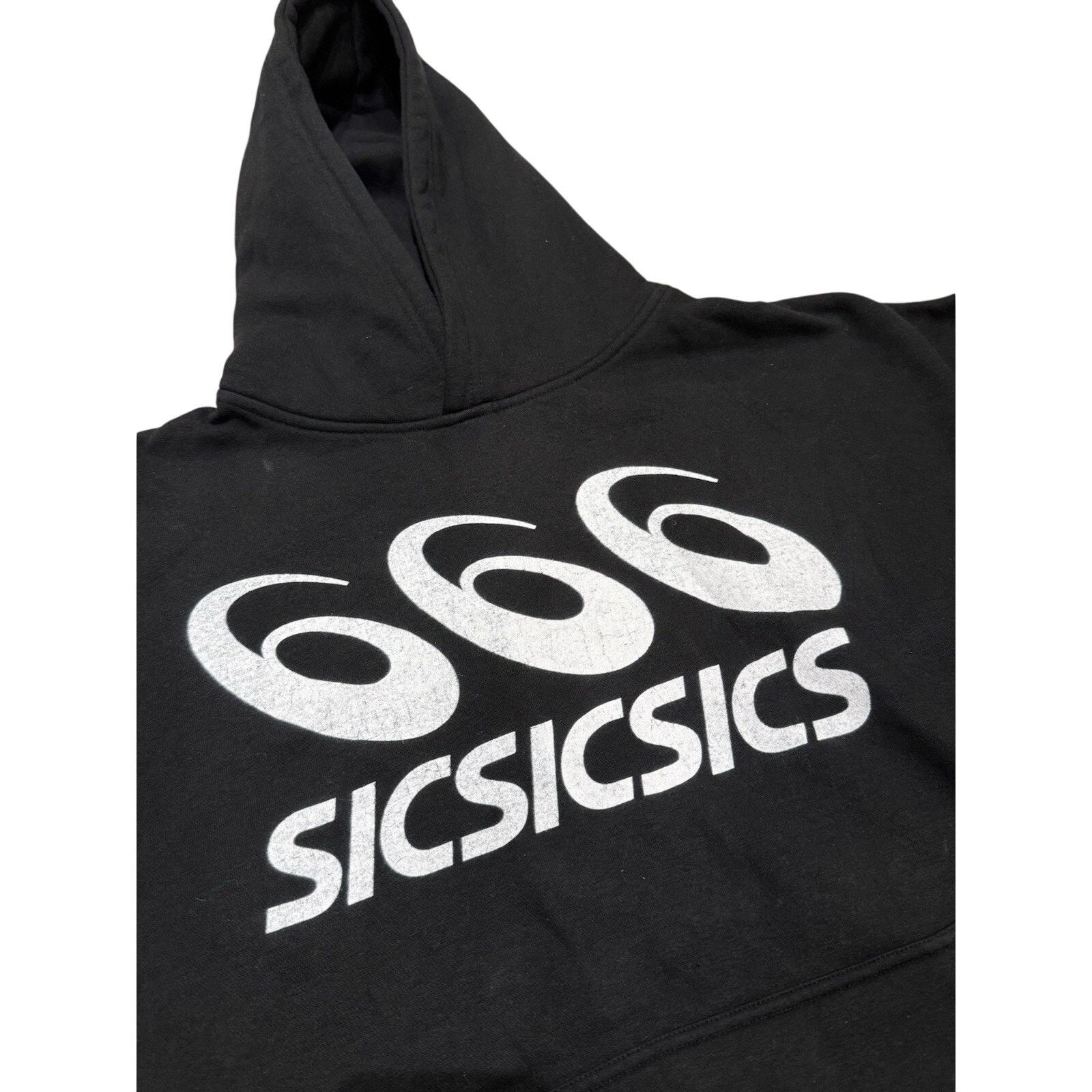 Asics ASICS STYLE SICSICSICS Heavyweight Hoodie “666” Size US XXL / EU 58 / 5 - 2 Thumbnail