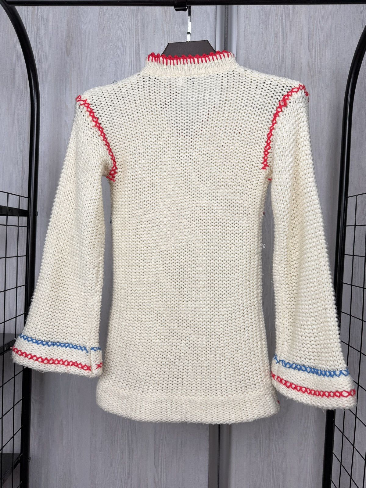 Other Tictac vintage vintage ivory patterned sweater size 38 Size XS / US 0-2 / IT 36-38 - 8 Thumbnail