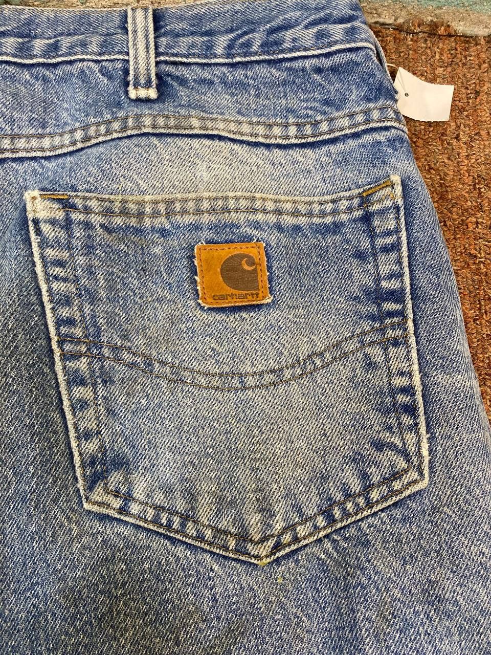 Carhartt vintage carhartt flannel lining denim nice design Size US 39 - 4 Thumbnail