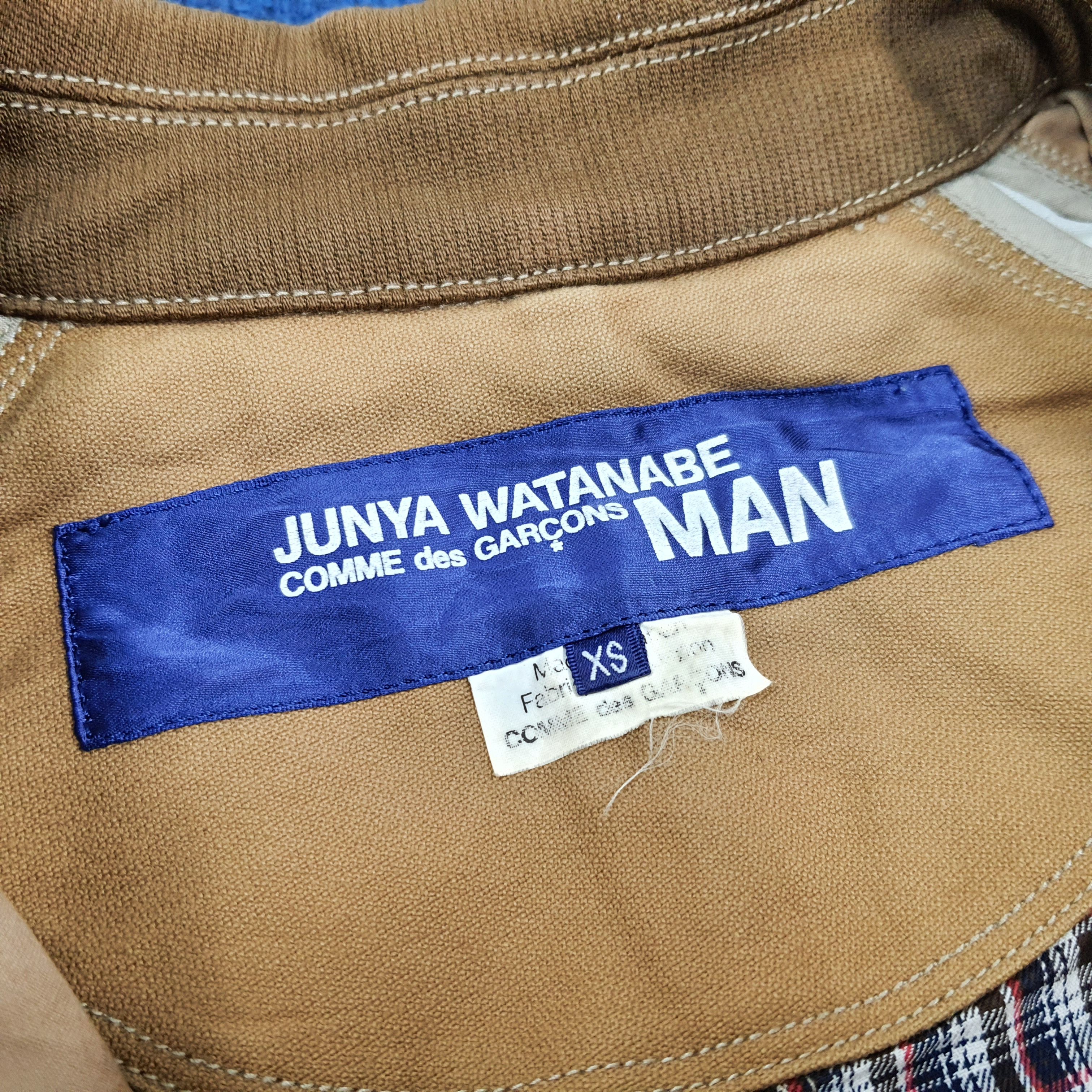 Comme des Garcons × Junya Watanabe × Vintage Vintage Comme Des Garcons Man Junya Watanabe Jacket Size US M / EU 48-50 / 2 - 4 Thumbnail