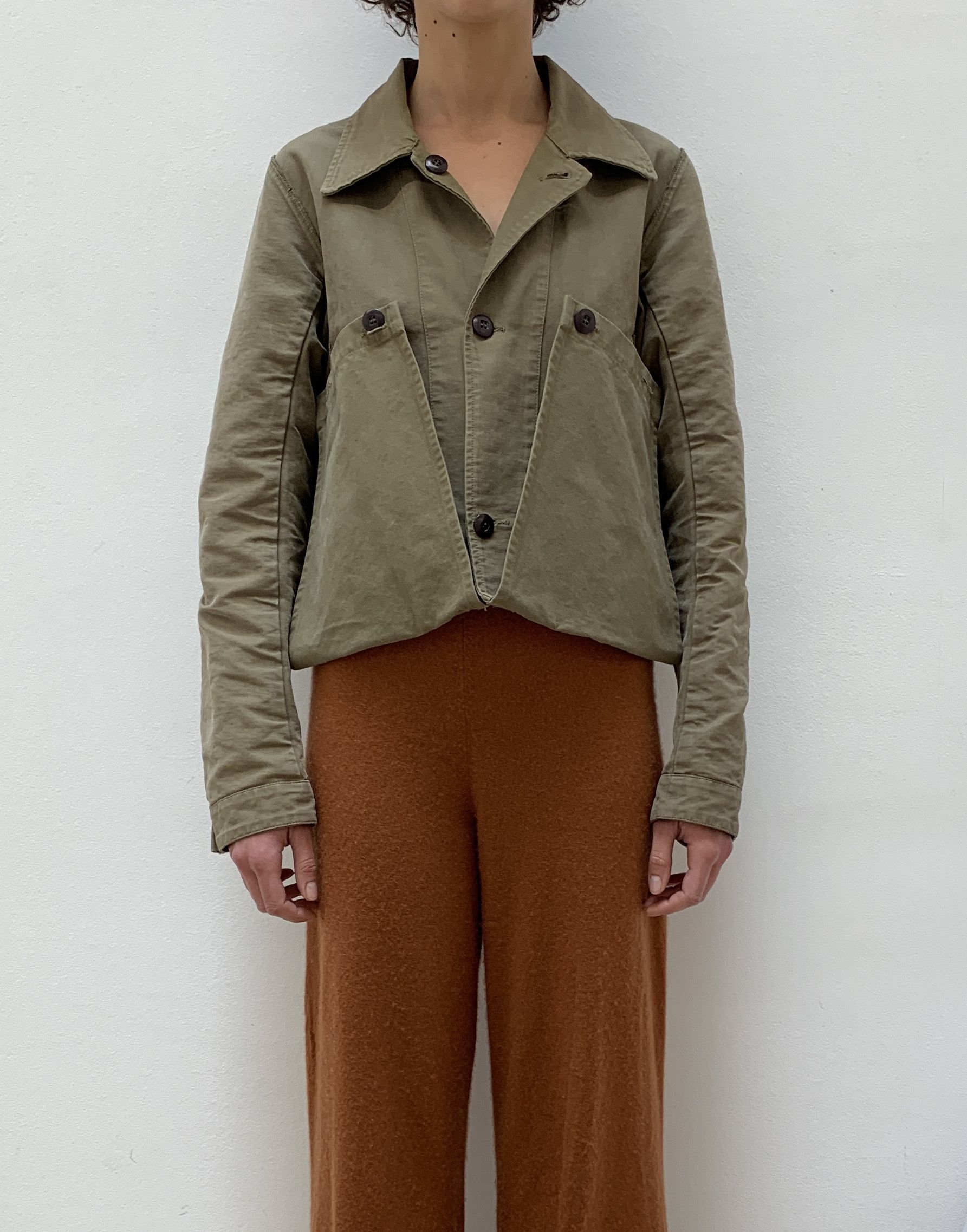 Maison Margiela TRANSFORMABLE 2 LENGTH GARMENT Size US XS / EU 42 / 0 - 14 Thumbnail