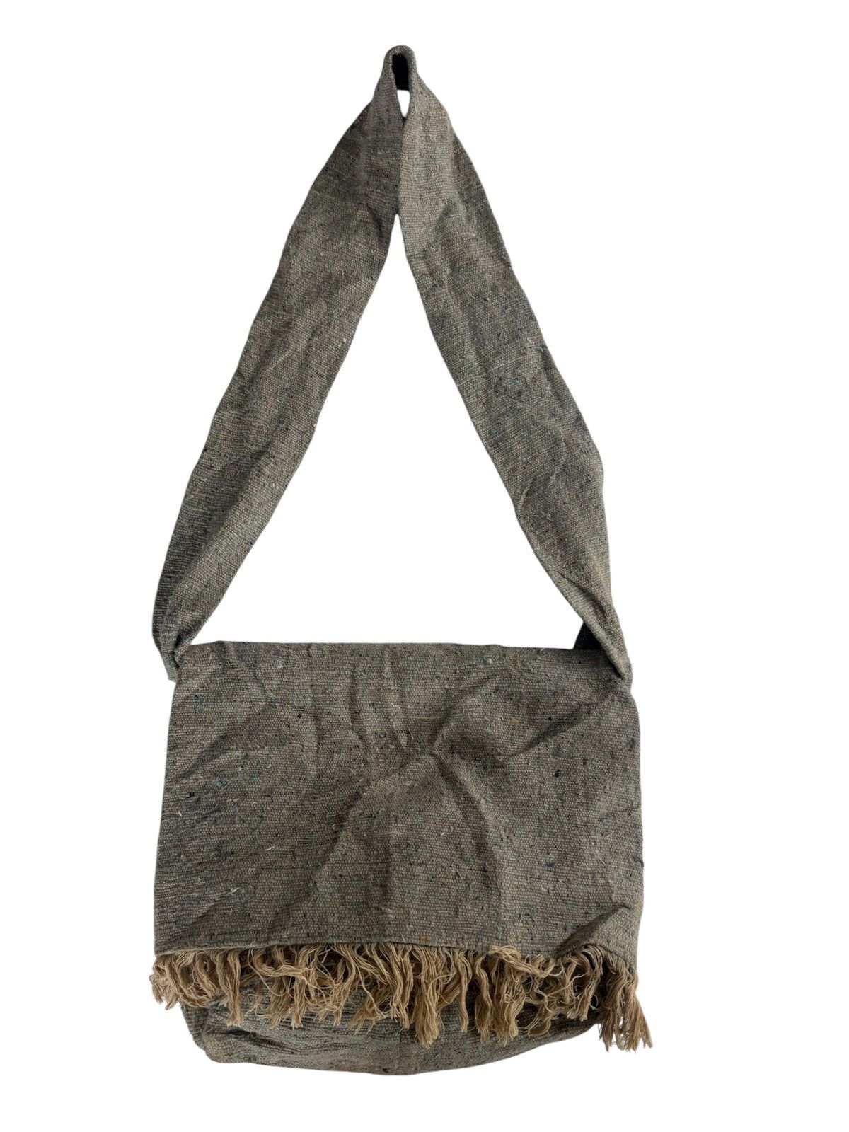 Kapital Japan Brand Via Demizon Sack Sling Bag Canvas Bu Look inn Size ONE SIZE - 1 Thumbnail