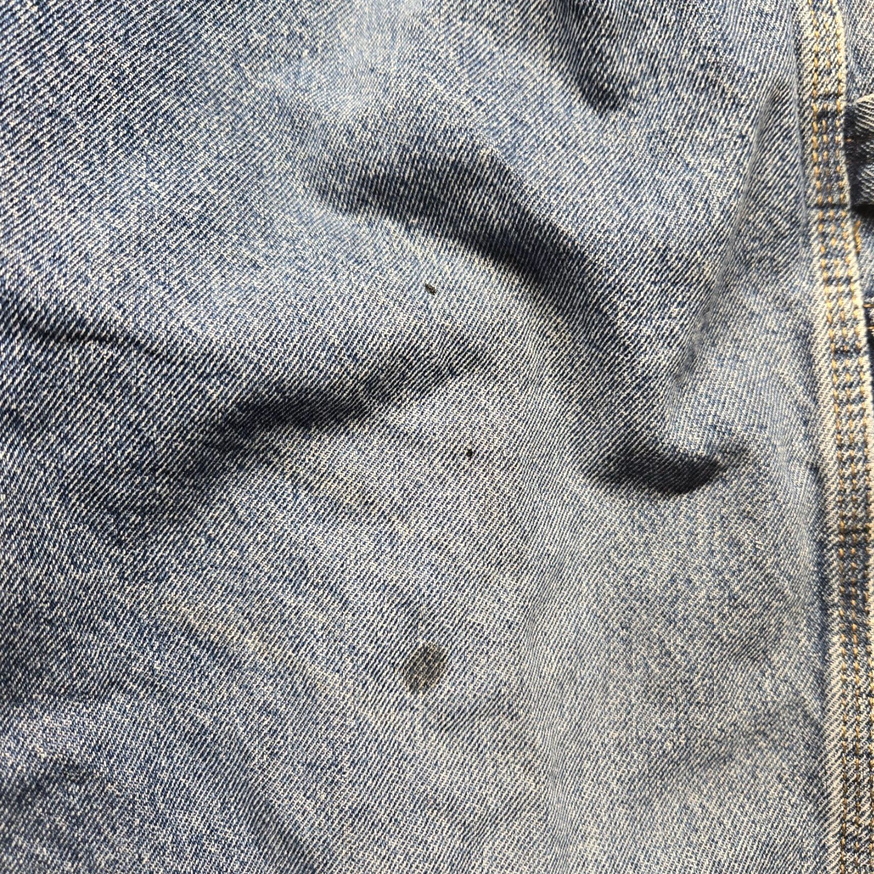 Vintage Rural King Jeans Relaxed Blue Denim Adult Men's Size 38 x 34 - Real Work Wear - 5-Pocket Denim Straight Fit Regular Inseam 34 - Blue Denim Jeans Size US 38 / EU 54 - 3 Thumbnail