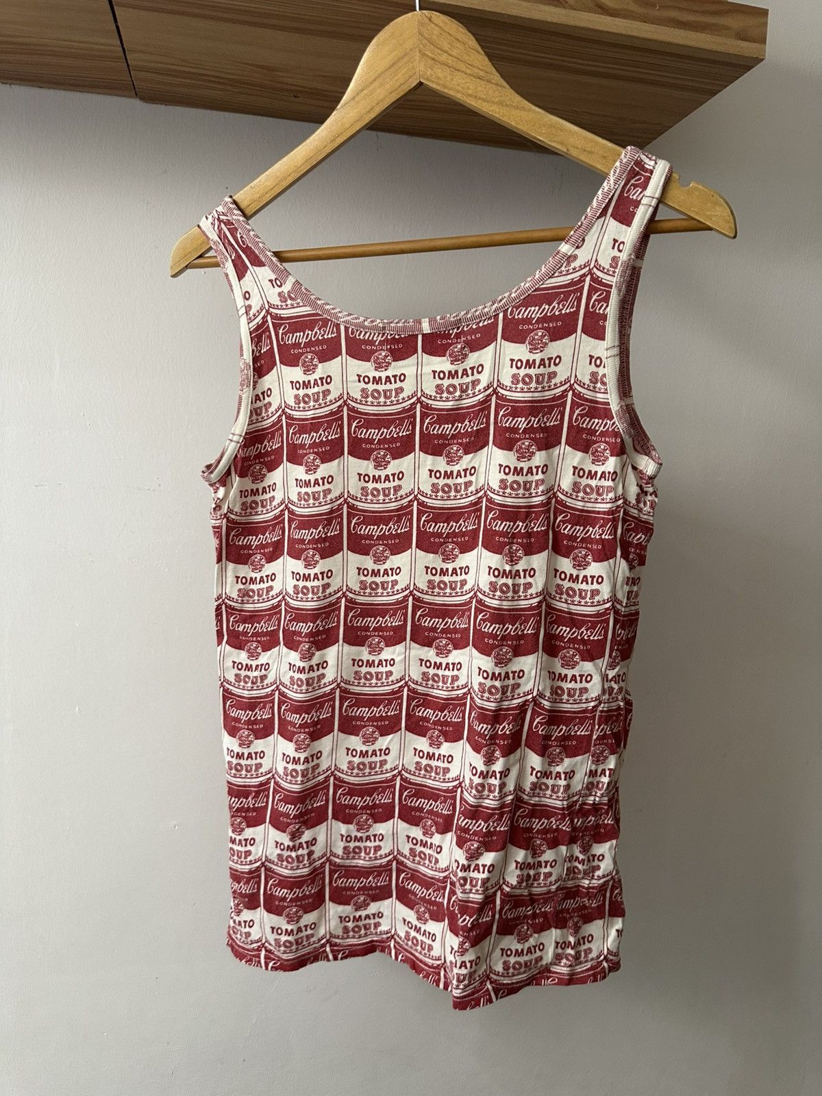 Andy Warhol × Hysteric Glamour Hysteric Glamour x Andy Warhol Campbell Tomato Soup Tank Top Size US S / EU 44-46 / 1 - 3 Thumbnail