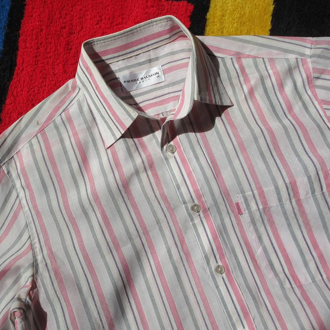 Pierre Balmain Pierre Balmain Short sleeve Gummy Stripped Size M Size US M / EU 48-50 / 2 - 1 Thumbnail