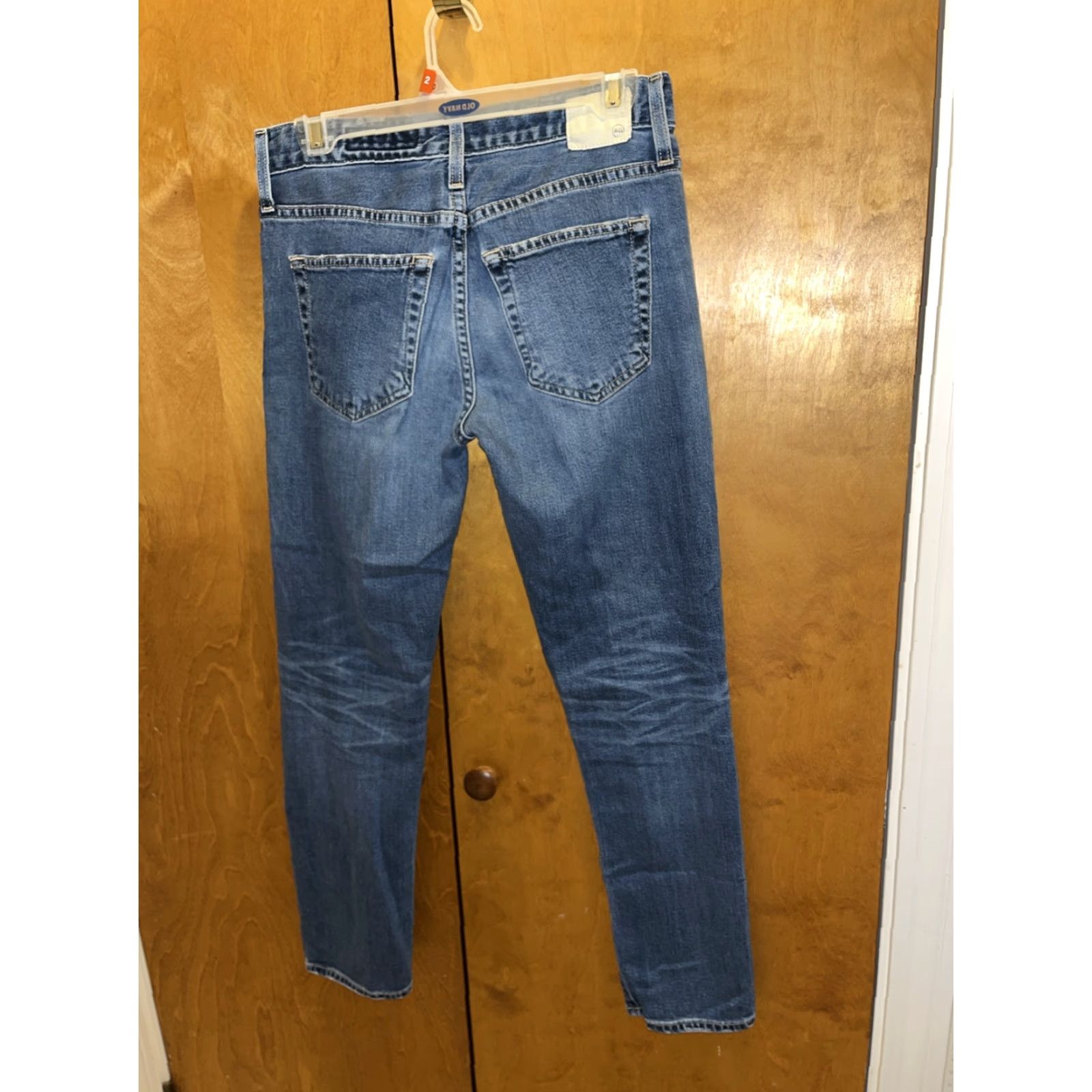 Denime VINTAGE AG Adriano Goldschmied Jeans The Ex Boyfriend Slim Fit Denim 25R Blue Womens Jeans Slimming 25R Mens? Size 42" / US 20 - 7 Thumbnail