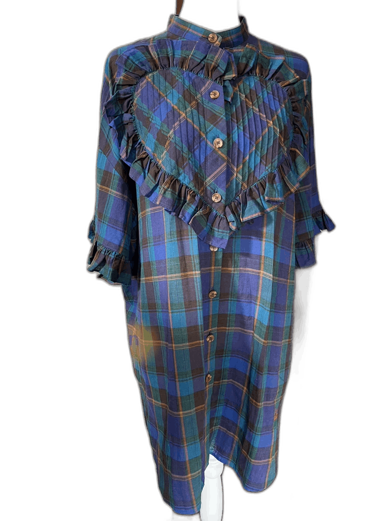 Vivienne Westwood Vivienne Westwood Heart Plaid Shirt Dress - dmc Size M / US 6-8 / IT 42-44 - 1 Thumbnail