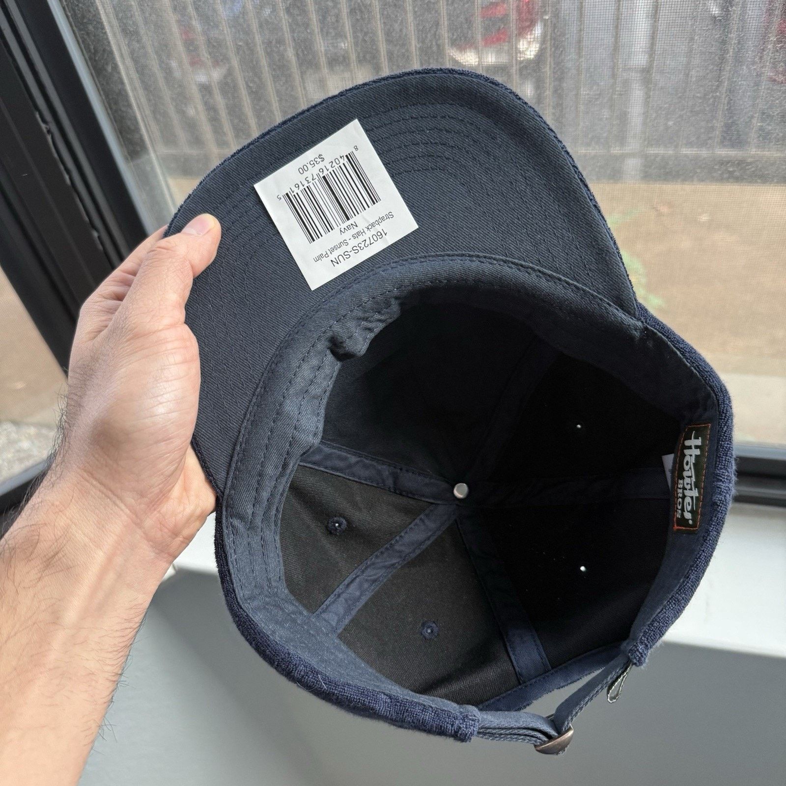 Howler Brothers Howler Brothers Cotton Sunset Palms Blue Hat Strapback Size ONE SIZE - 3 Thumbnail