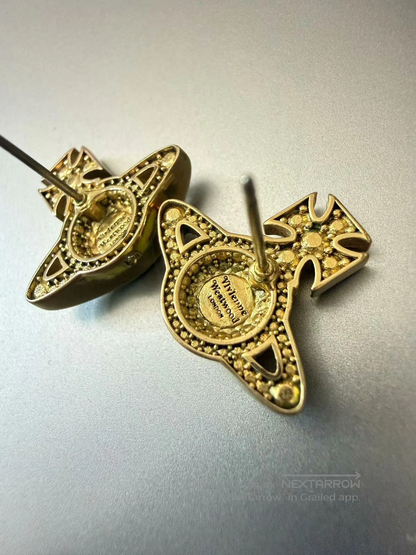 Vivienne Westwood Vivienne Westwood Saturn Earrings. Size ONE SIZE - 5 Thumbnail