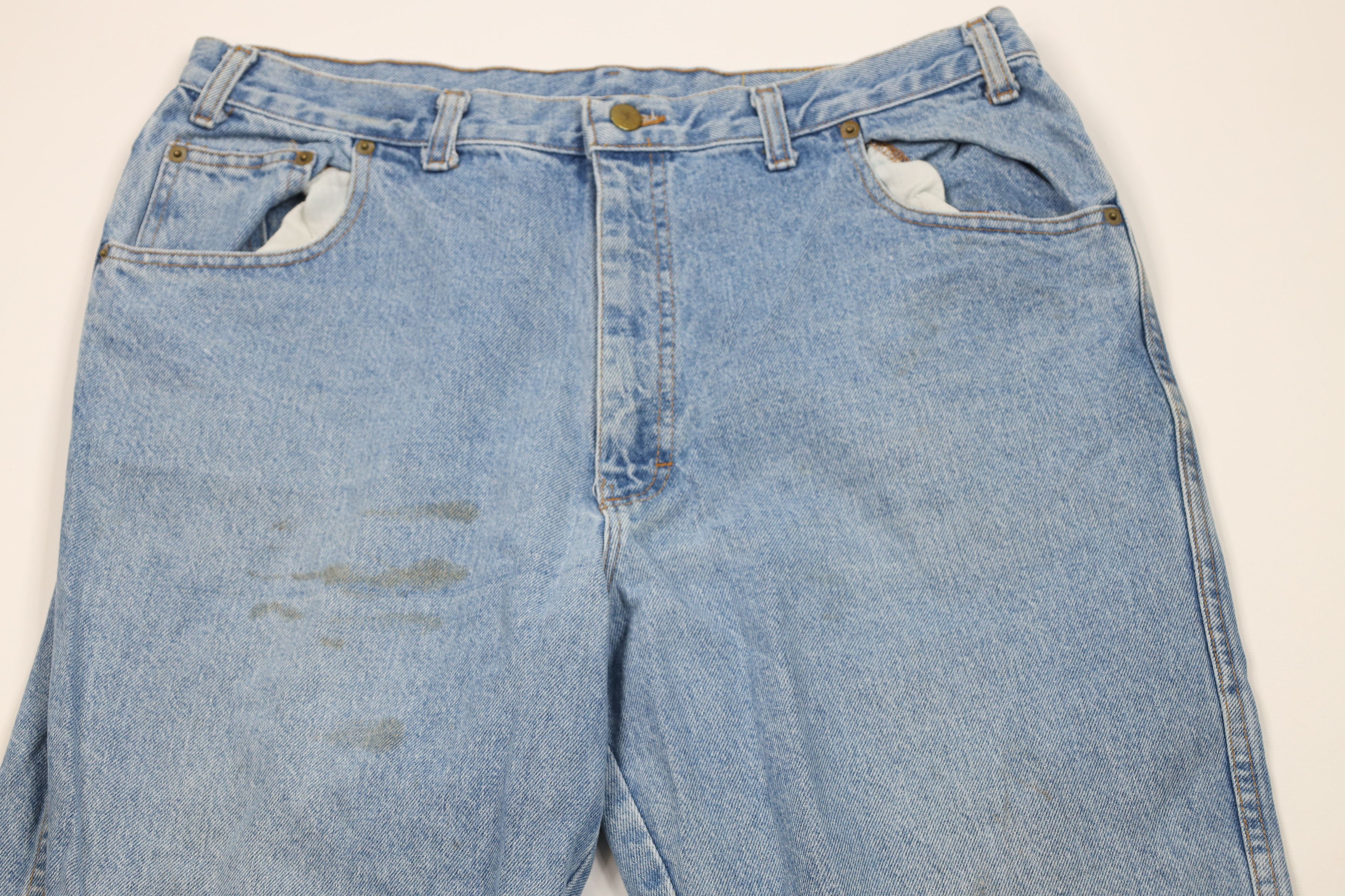 Vintage Vintage 90s Streetwear Relaxed Straight Leg Denim Jeans USA Size US 36 / EU 52 - 2 Thumbnail