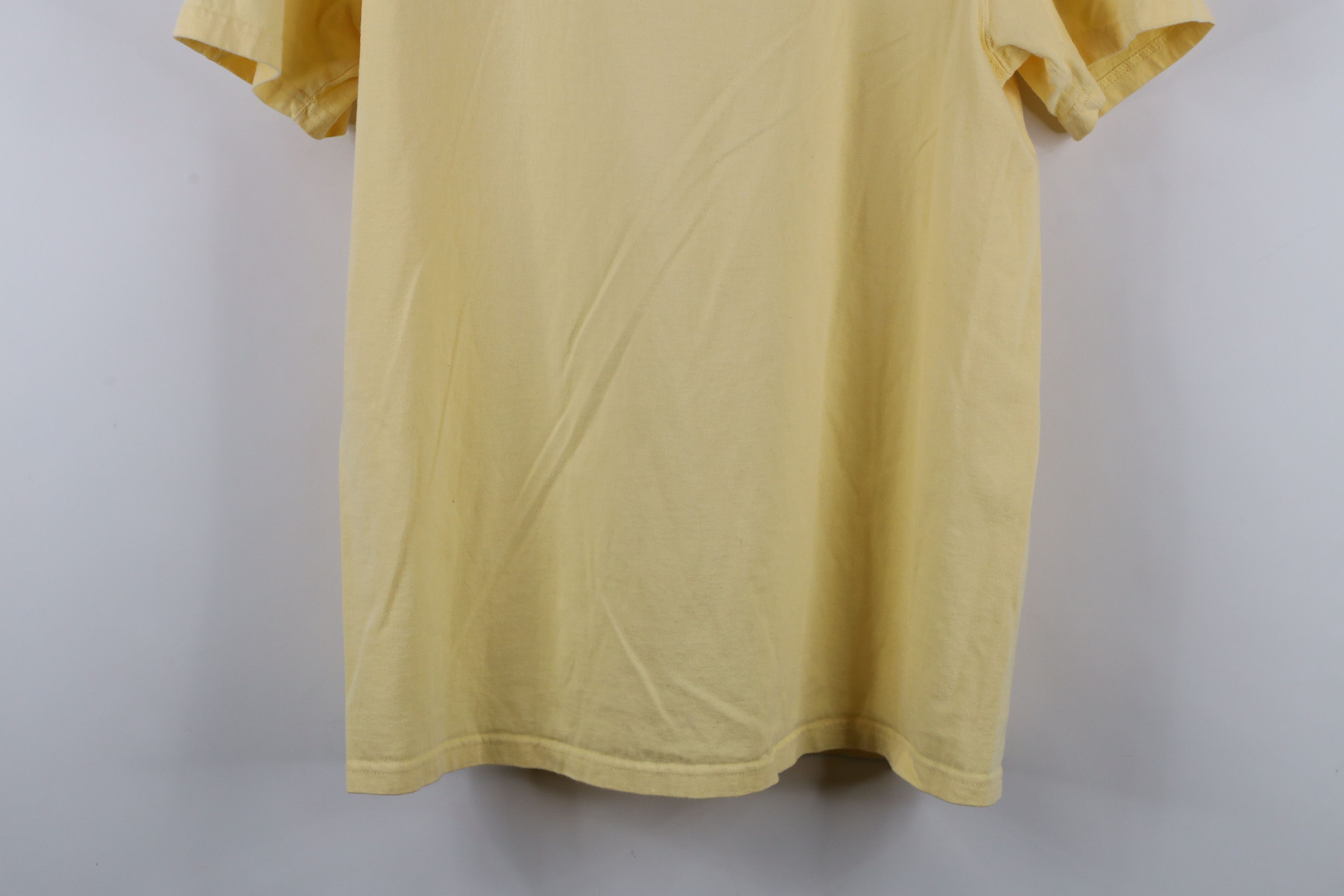Vintage Vintage 90s Detroit Athletic Club Cotton T-Shirt Yellow Size US M / EU 48-50 / 2 - 12 Thumbnail