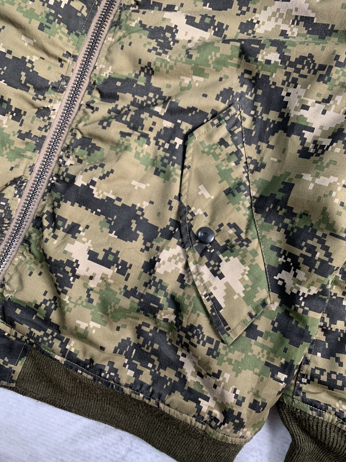 90s Cab clothing MA-1 military jacket