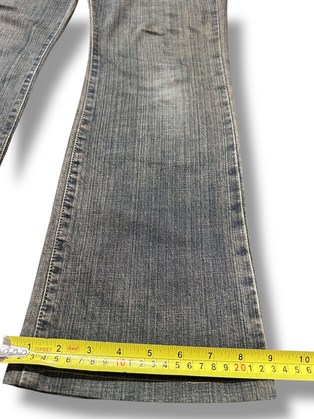 Japanese Brand Wrangler Vintage Baggy Loose Style With Faded Wash Size US 30 / EU 46 - 16 Thumbnail