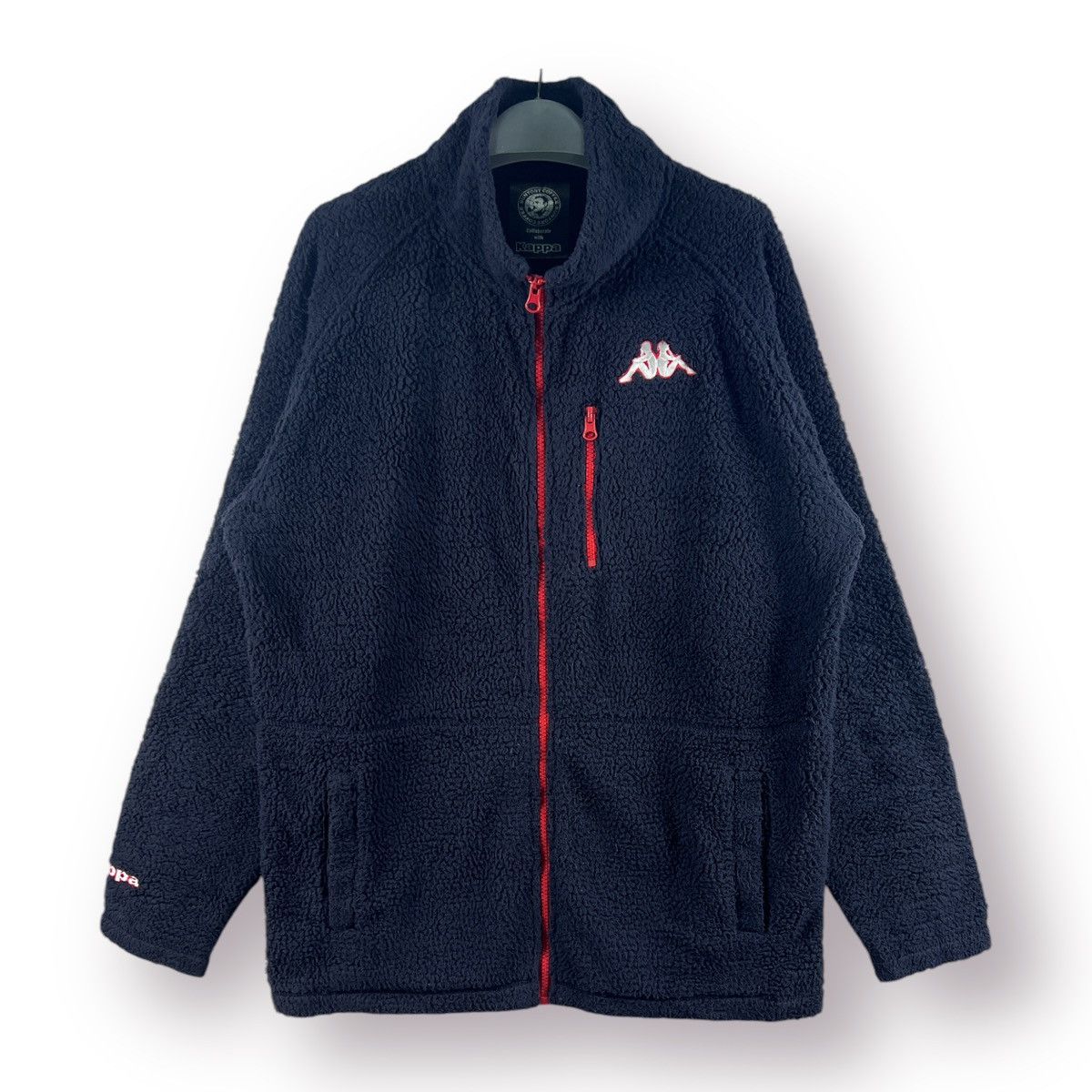 Kappa 🔥 SUNTORY COFFEE BOSS for KAPPA fleece sweat jacket Size US M / EU 48-50 / 2 - 1 Thumbnail