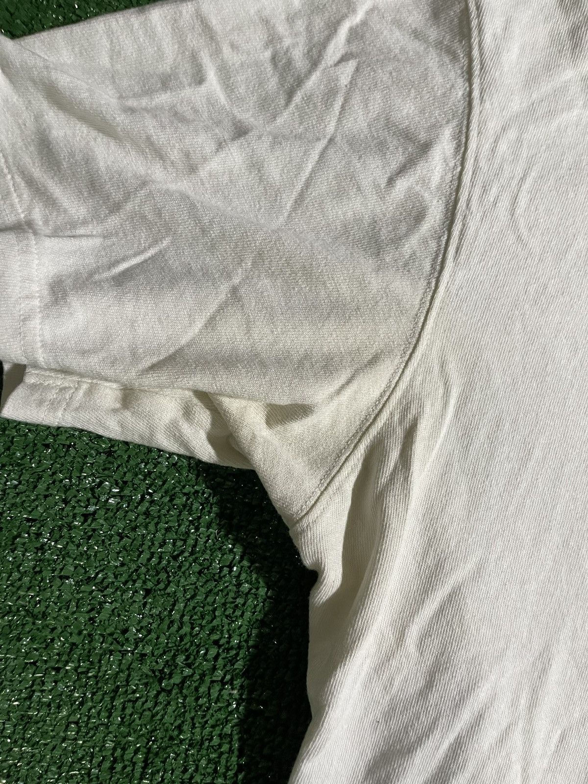 Uniqlo Uniqlo White T-shirt Size US L / EU 52-54 / 3 - 2 Thumbnail