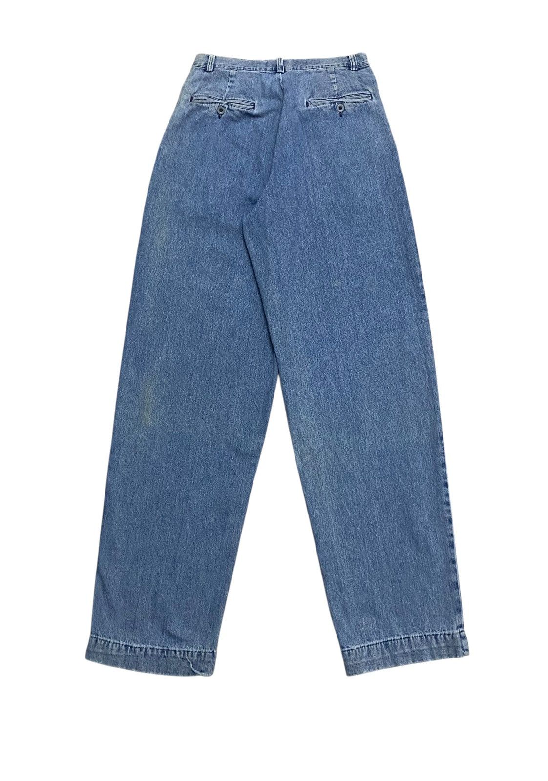 Japanese Brand Rare Vintage Ralph Lauren Double RR Made In Usa Jeans 1990s Size US 35 - 2 Thumbnail