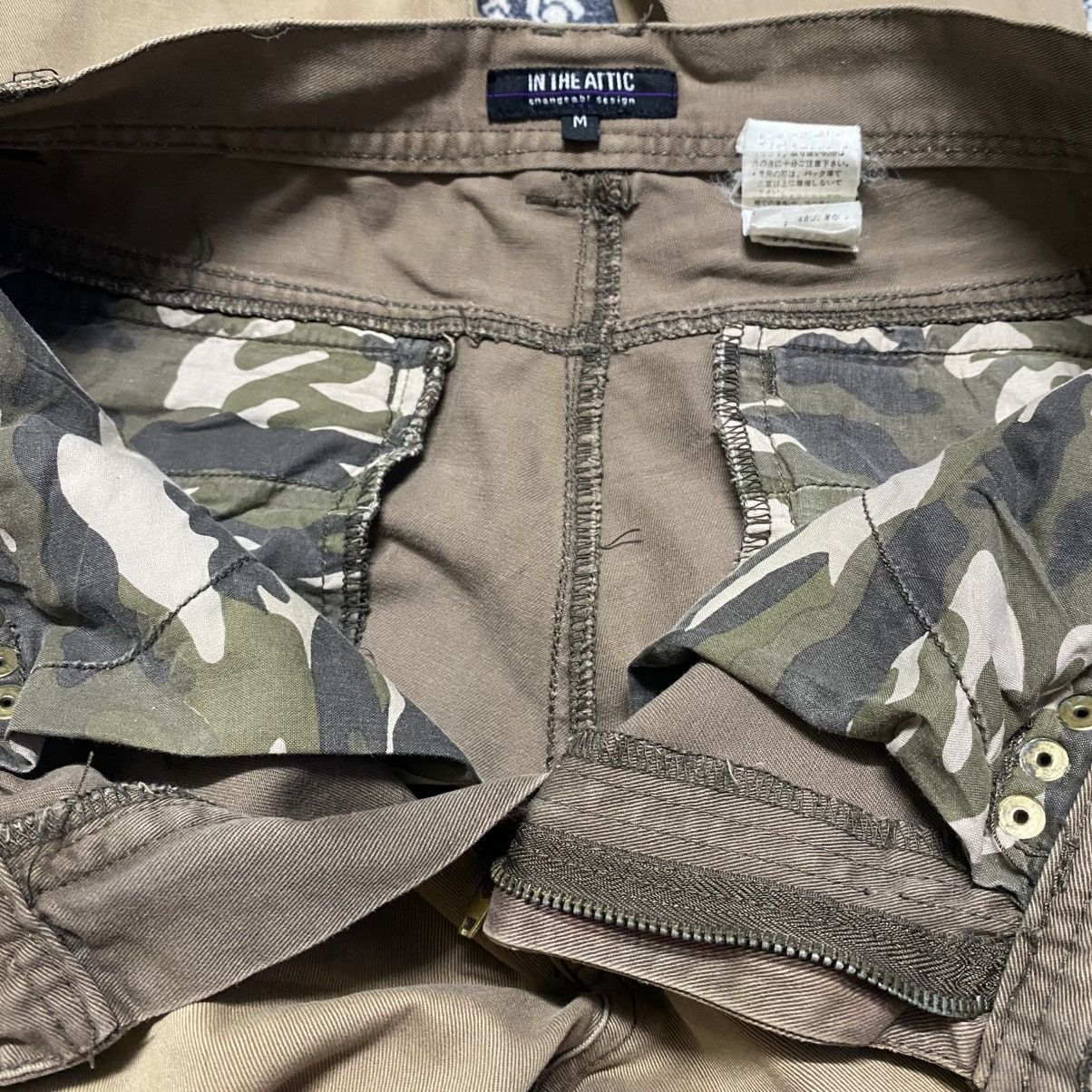 Japanese Brand IN THE ATTIC Sunfaded Holster Cargo Pants Flare Patches Size US 30 / EU 46 - 21 Thumbnail
