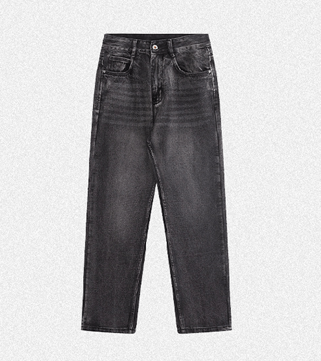 Japanese Brand × Jean Street Wash Distressed Straight Jeans Size US 32 / EU 48 - 3 Thumbnail