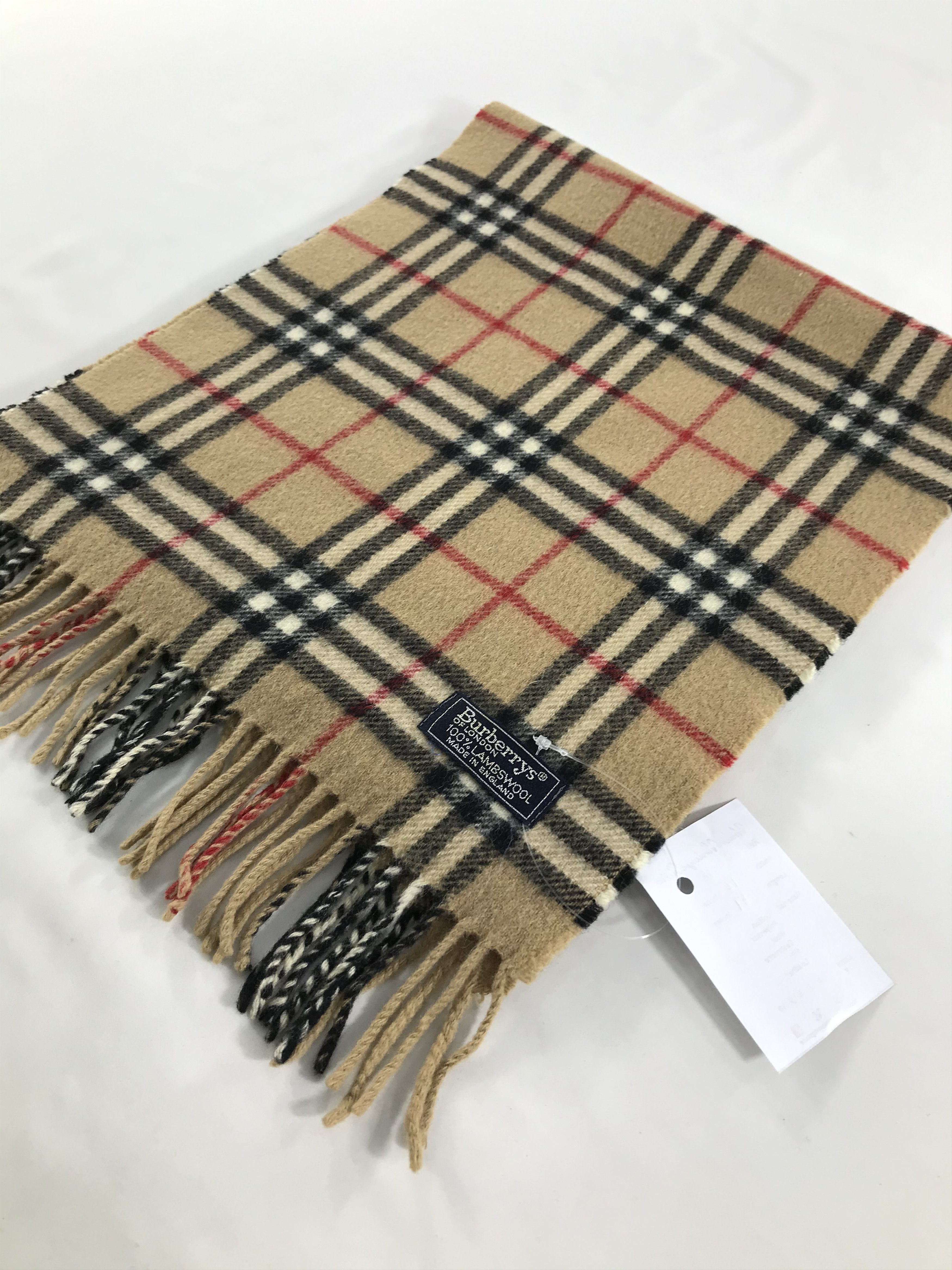 Burberry Vintage Burberry Scarf/Muffler/Neckwear MF1206 Size ONE SIZE - 3 Thumbnail