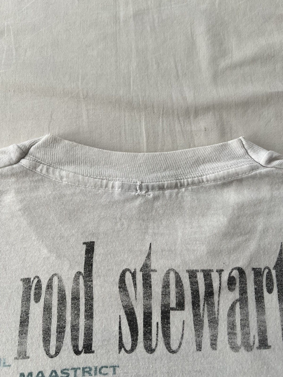 Band Tees Vintage 1991 Rod Stewart Rhythm of My Heart Tour T-shirt Size US XL / EU 56 / 4 - 14 Thumbnail